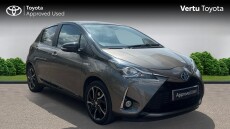 Toyota Yaris 1.5 Hybrid Red Bi-tone 5dr CVT Hybrid Hatchback